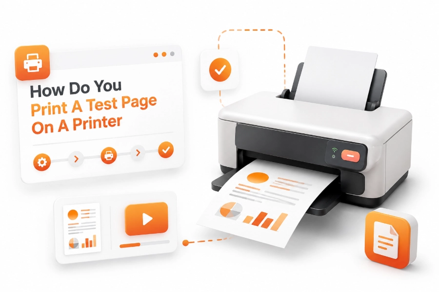 how do you print a test page on a printer how do you print a test page on a printer