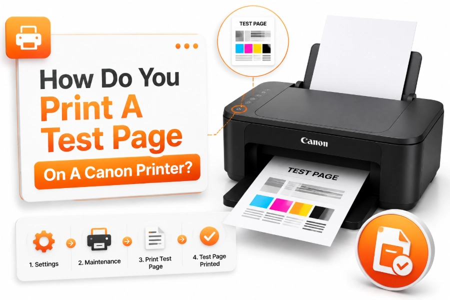 How Do You Print a Test Page on a Canon Printer: Step-by-Step Guide